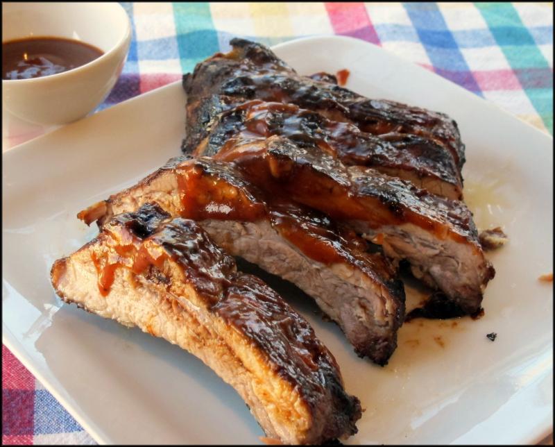 Kansas City-style ribs are great game-day grub. JACK CLEMONS PHOTO